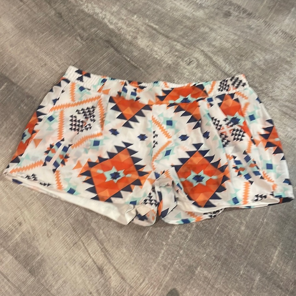 Tribal Print Shorts